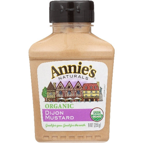 Annie's Homegrown, Organic Dijon Mustard Gluten Free, 9 Oz(Case Of 12) Annie's Homegrown