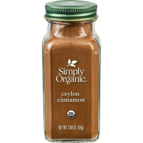 Simply Organic, Organic Ceylon Cinnamon Ground, 2.08 Oz Simply Organic