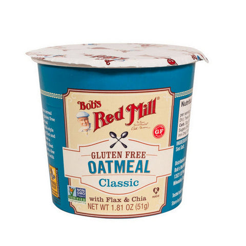Bobs Red Mill, Oatmeal Cup Classic, 1.81 Oz(Case Of 12) Bobs Red Mill