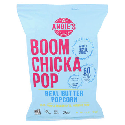 Angie's, Boomchick Apop Real Butter Popcorn, 4.4 Oz(Case Of 12) Angie's