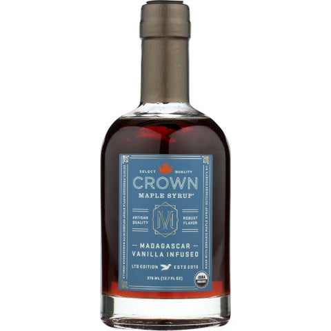 Crown Maple, Syrup Maple Vanilla Infsd, 12.7 Oz(Case Of 6) Crown Maple