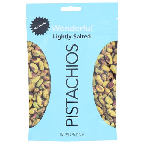 Wonderful Pistachios, Pistachio Lt Saltd Sheld, 6 Oz(Case Of 10) Wonderful Pistachios