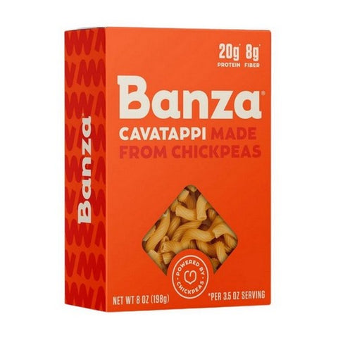 Banza, Chickpea Pasta  Cavatappi, 8 Oz(Case Of 6) Banza