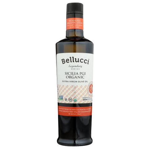Bellucci Premium, Oil Olive Xvrgn Sicily, Case of 6 X 500 ml Bellucci Premium