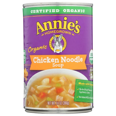 Annie's Homegrown, Organic Chicken Noodle Soup, 14 Oz(Case of 12) Annie's Homegrown