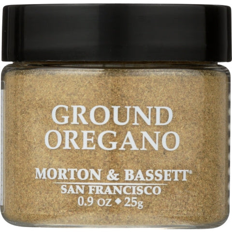 Seasoning Oregano Ground 0.9 Oz(Case Of 3) by Morton & Bassett