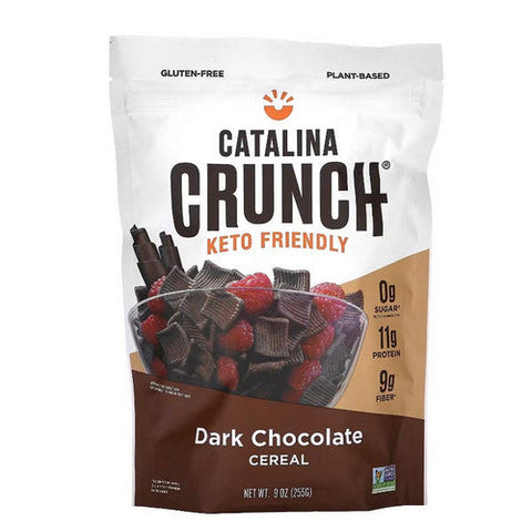 Catalina Crunch, Keto Friendly Cereal Dark Chocolate, 9 Oz(Case Of 6) Catalina Crunch