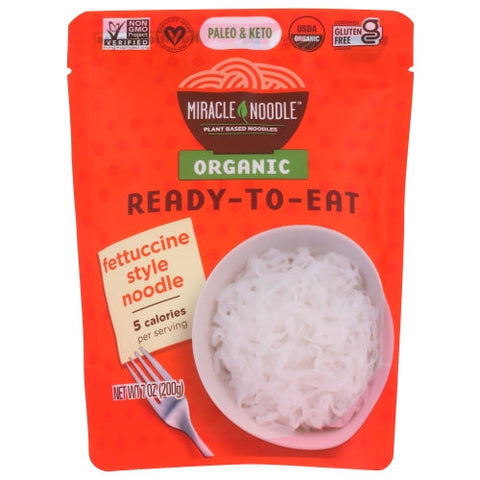 Miracle Care, Fettucchine Rte Noodle, 7 Oz(Case Of 6) Miracle Care