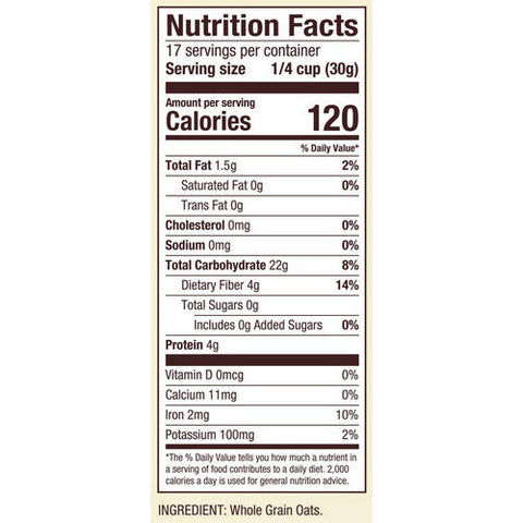 Bobs Red Mill, Oat Flour, 18 Oz(Case Of 4) Bobs Red Mill