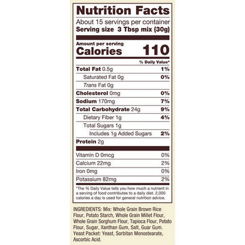 Bobs Red Mill, Pizza Crust Mix, 16 Oz(Case Of 4) Bobs Red Mill