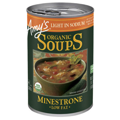 Amys, Organic Minestrone Soup, 14.1 Oz(Case Of 12) Amys