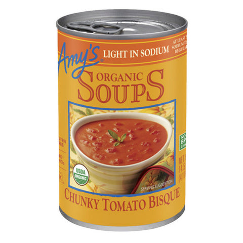 Amys, Organic Chunky Tomato Bisque Soup, 14.5 Oz(Case Of 12) Amys