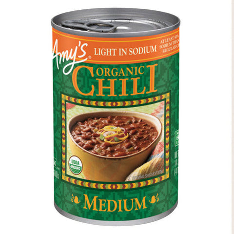 Amys, Organic Chili Medium, 14.7 Oz(Case Of 12) Amys