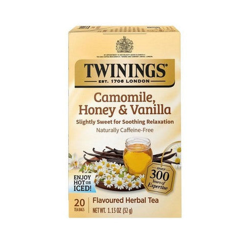 Twinings Tea, Tea Hrbl Cammle Hny Vnla, 20 Bags(Case Of 6) Twinings Tea