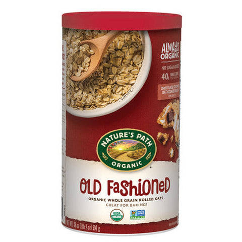 Natures Path, Organic  Old Fashioned Oatmeal, 18 Oz(Case Of 6) Natures Path