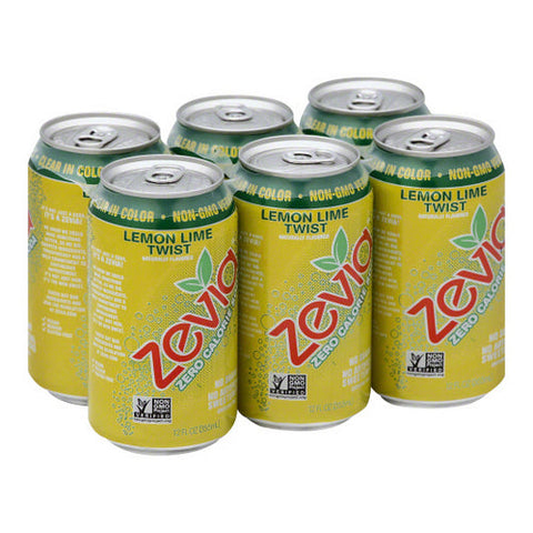 Zevia, Soda Lemon Lime Twist, Case of 4 X 72 Oz Zevia