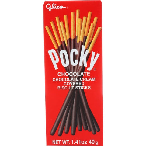 Glico, Snack Pocky Choco, 1.41 Oz(Case Of 20) Glico