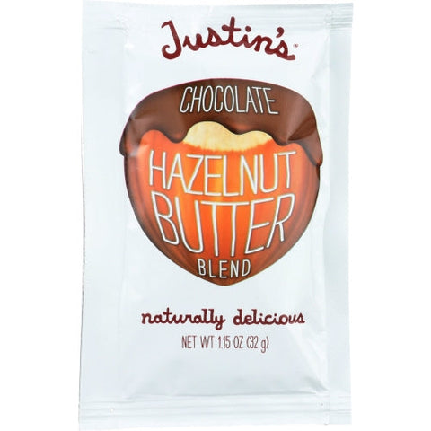 Justin's, Nut Butter Hzlnut Sqz Ntr, 1.15 Oz(Case Of 10) Justin's