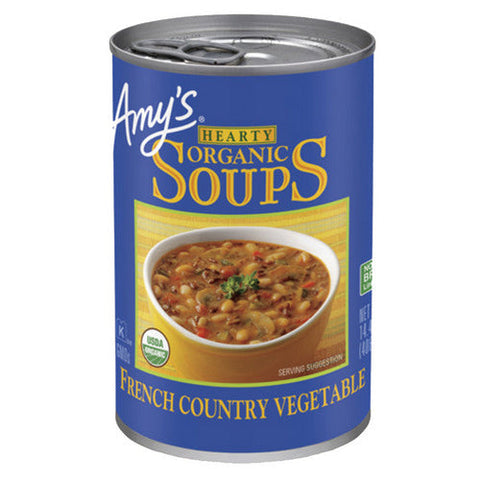 Amys, Organic Hearty French Country Vegetable Soup, 14.4 Oz(Case Of 12) Amys