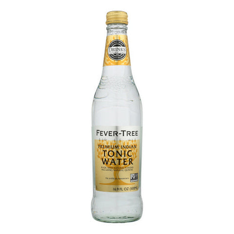 Fever Tree, Premium Indian Tonic Water, Case of 8 X 16.9 Oz Fever Tree