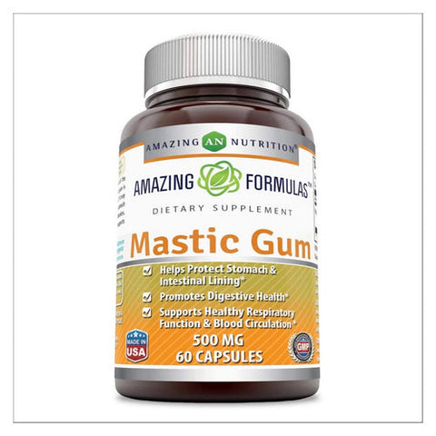 Amazing Nutrition, Amazing Formulas Mastic Gum, 1000 mg, 60 Caps Amazing Nutrition
