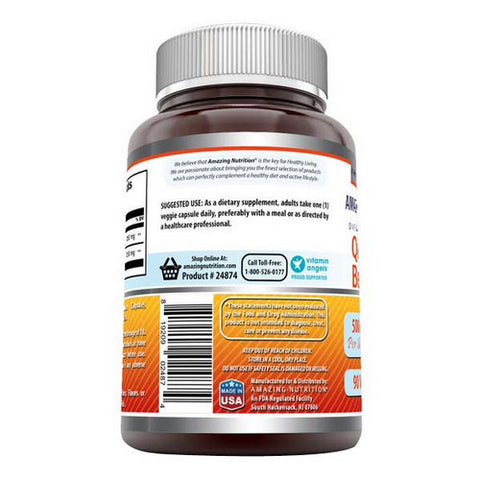 Amazing Nutrition, Amazing Formulas Quercetin Berberine, 500 Mg, 500 Mg Amazing Nutrition