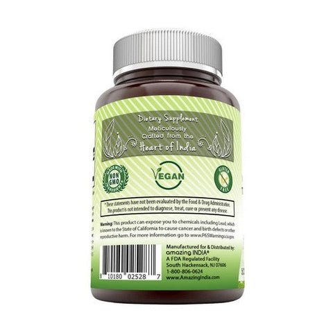 Amazing Nutrition, Amazing India Ashwagandha, 500 mg, 120 Veg Caps Amazing Nutrition