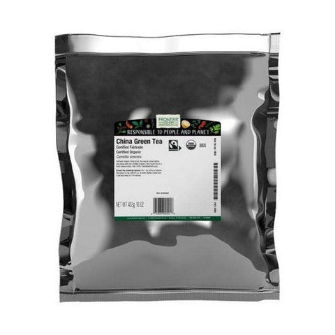 Frontier Coop, Organic Fair Trade China Green Tea, 16 Oz Frontier Coop
