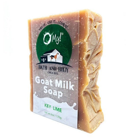 O MY!, Goat Milk Key Lime Soap, 6 Oz O MY!