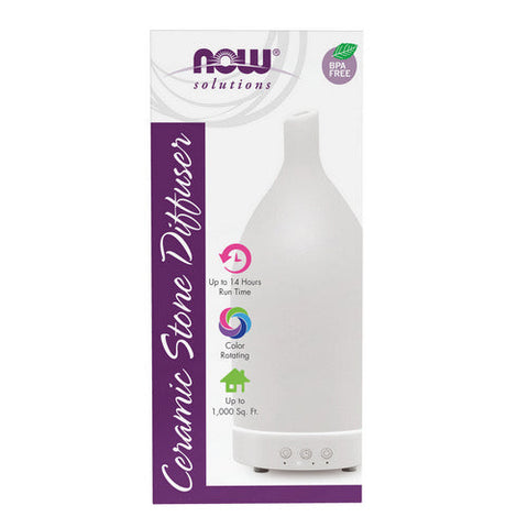 Now Foods, Ultrasonic Ceramic Stone Diffuser, 1 Count Now Foods