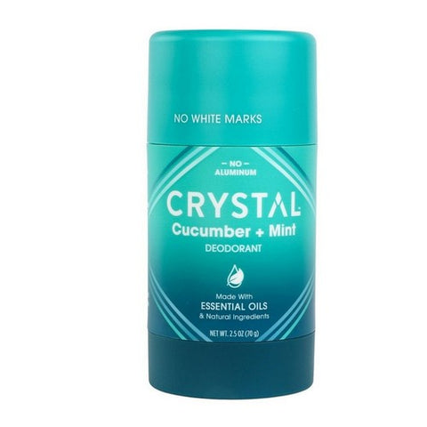 Crystal, Magnesium Enriched Deodorant Stick Cucumber And Mint, 2.5 Oz