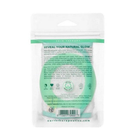 Earth Therapeutics, Organic Cotton Makeup Removing Cloth, 1 Unit Earth Therapeutics