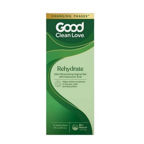 Good Clean Love, Rehydrate Ultra Moisturizing Vaginal Gel With Hyaluronic Acid, 2 Oz Good Clean Love