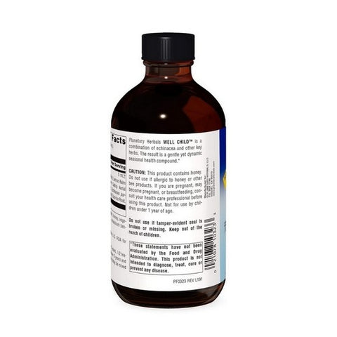 Planetary Herbals, Well Child Echinacea-Elderberry Syrup, 8 Oz