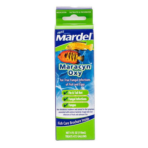 Mardel, Maracyn Oxy Fungal Aquarium Medication, 4 Oz (Treats 472 Gallons) Mardel