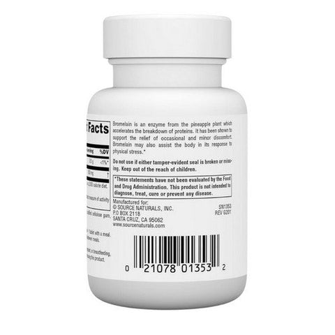 Source Naturals, Bromelain, 2000 GDU, 30 Tabs Source Naturals