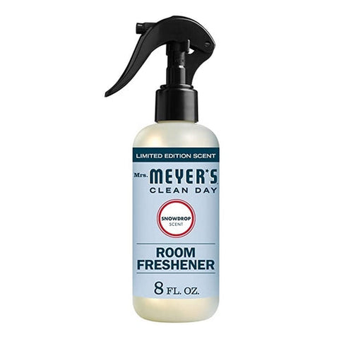 Mrs. Meyer's, Room Freshener Snowdrop, 8 Oz (Case of 6) Mrs. Meyer's
