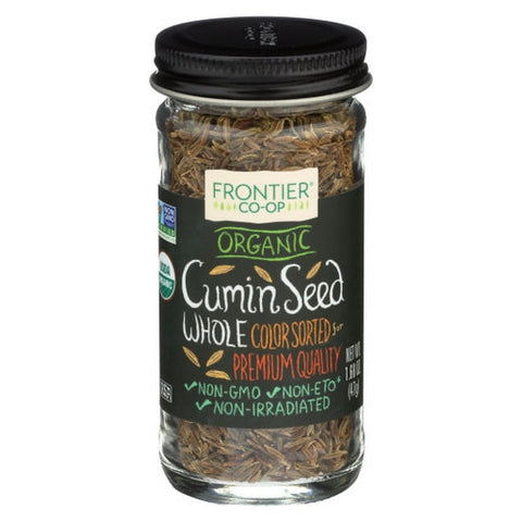 Frontier Herb, Organic Cumin Seed Whole, 1.68 Oz Frontier Herb