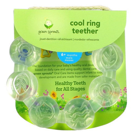 Green Sprouts, Ring Cool Soothing Teether, 1 Count Green Sprouts