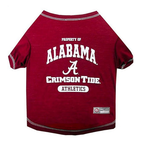 Pets First Alabama Tee Shirt for Dogs and Cats Large by Pets First