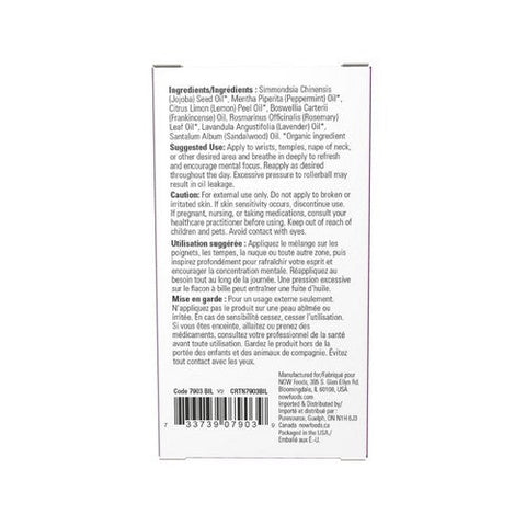 Now Foods, Mind That Energy Essentail Oils, 10 ml Now Foods