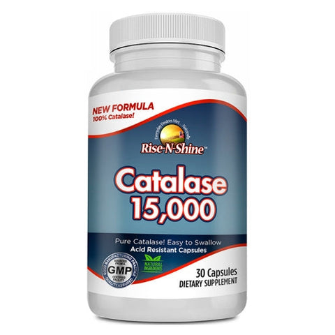 Rise-N-Shine, Catalase 15,000, 30 Caps Rise-N-Shine
