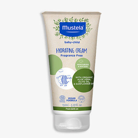Mustela, Hydrate Cream Fragrance Free, 5.07 Oz Mustela