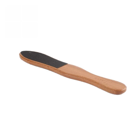 Bass Brushes, Deluxe Foot File Bamboo Handle Dark Finish, 1 Count Bass Brushes