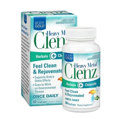 Body Gold, Heavy Metal Clenz, 60 Count Body Gold