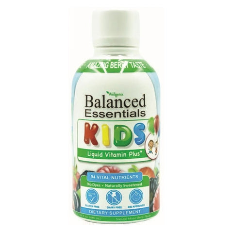 Wellgenix Health, Balanced Essentials Liquid Vitamin for Kids Nutritional Multivitamin, 32 Oz Wellgenix Health