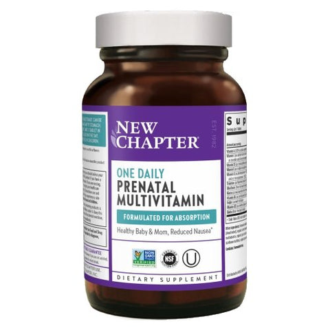 New Chapter, One Daily Prenatal Multivitamin, 90 Tabs New Chapter
