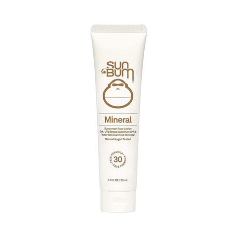 Sun Bum, Mineral SPF 30 Sunscreen Face Lotion, Non-Tinted 1.7 Oz Sun Bum