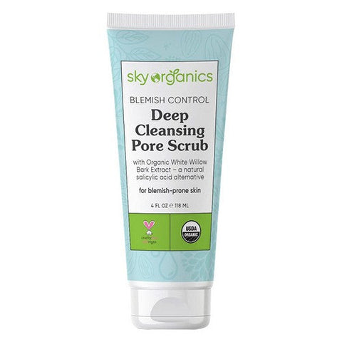 Sky Organics, Blemish Control Deep Cleansing Pore Scrub, 4 oz Sky Organics