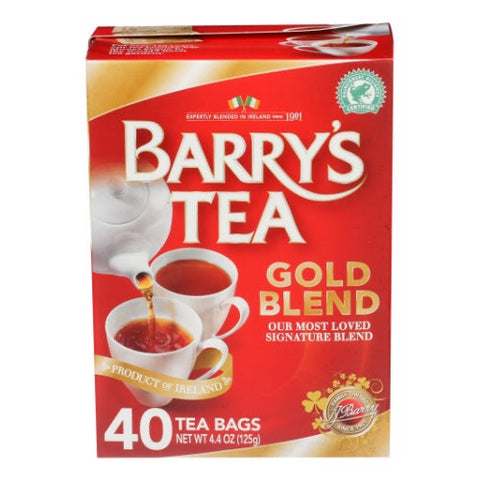 Barry's, Gold Blend Tea, 40 Count (Case of 12) Barry's